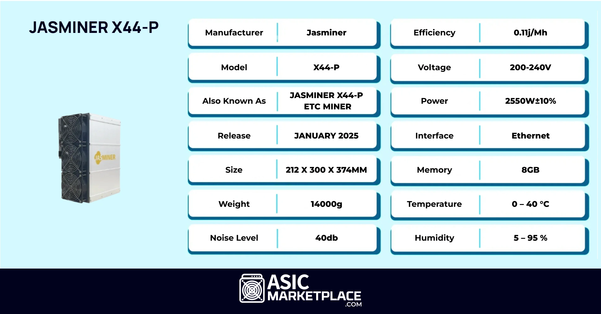 Jasminer X44-P